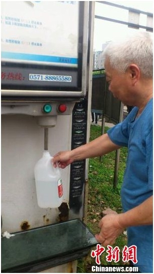 自助售水機(jī)水易受二次污染