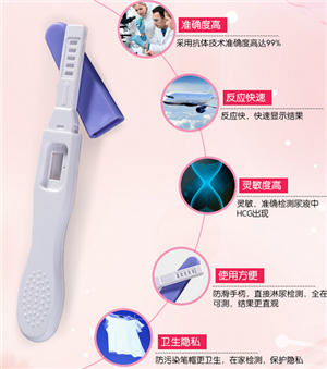 24小时均可测试,无需尿杯,直接检测早孕_中国