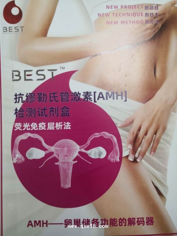 荧光免疫抗缪勒氏管激素(AMH)检测试剂盒